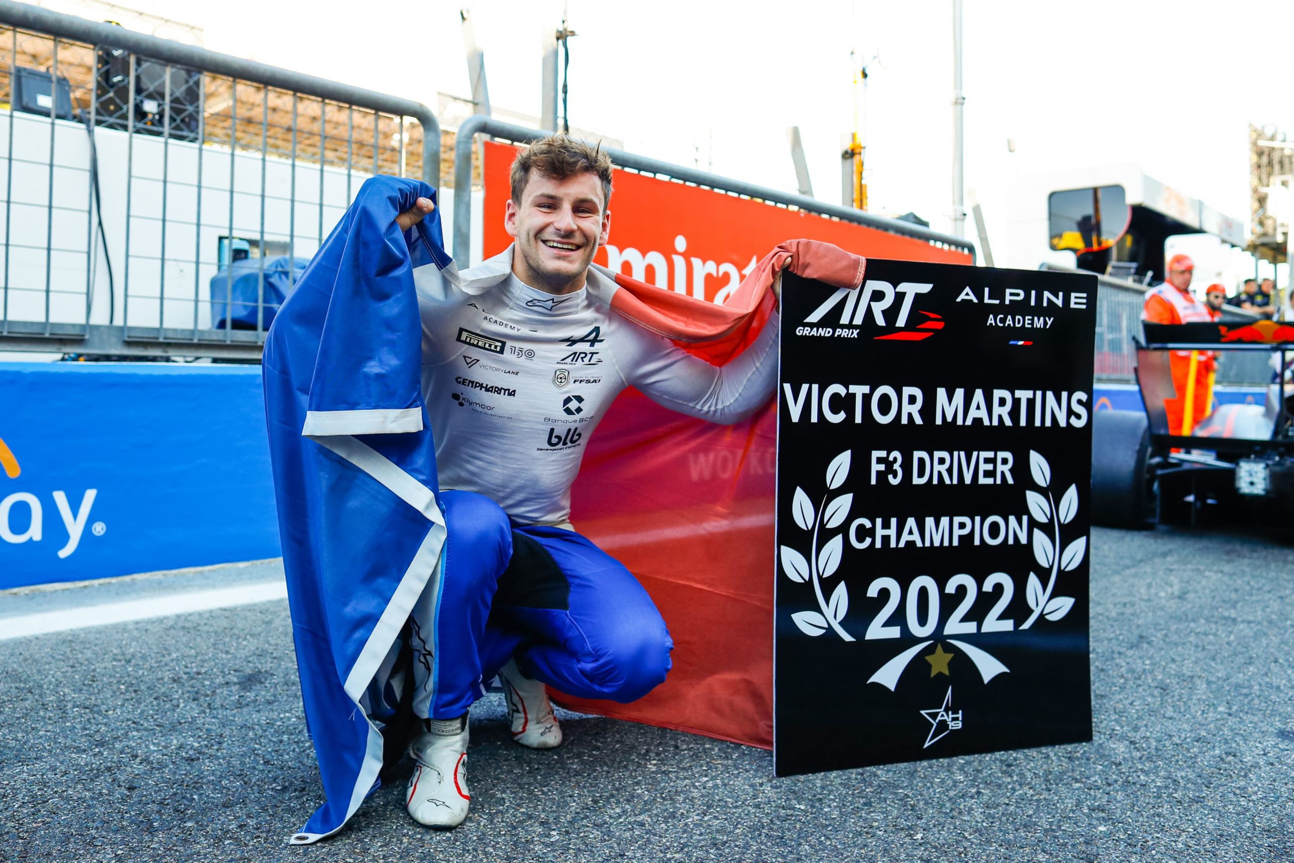 Victor Martins is the 2022 F3 Champ...