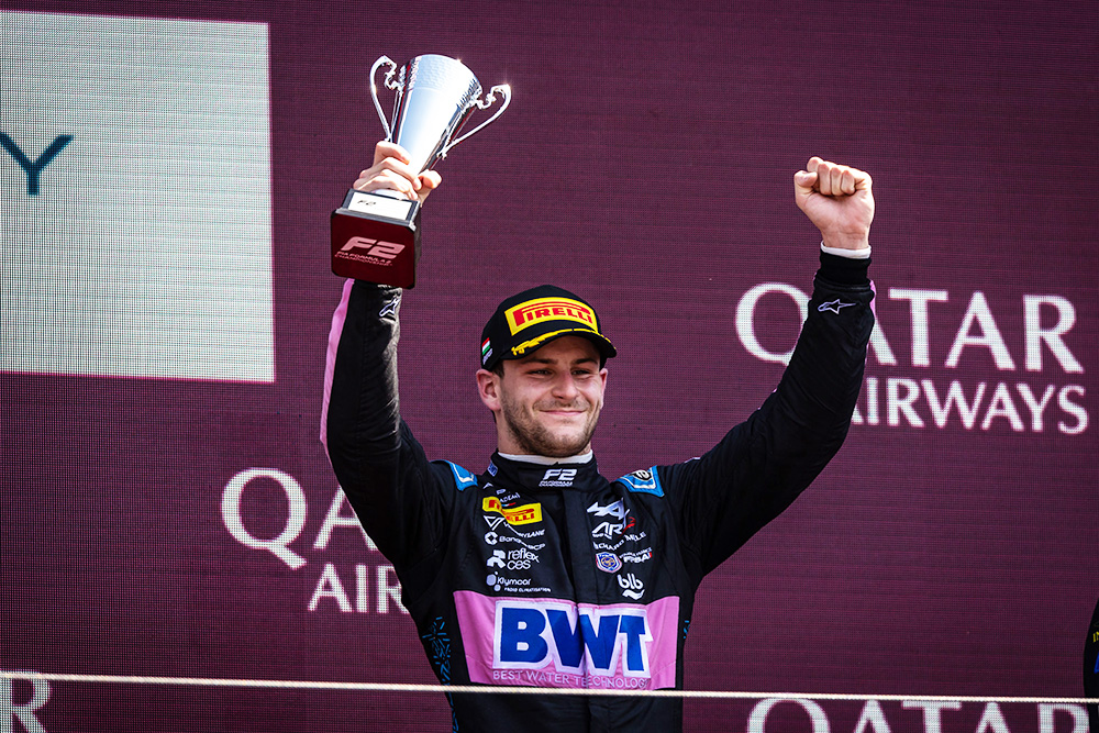 Nouveau podium pour la F2 à Budape...